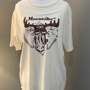 Moosejaw Graphic White T-Shirt - Unisex